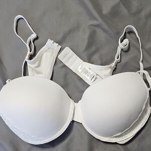 George Classic White Bra
